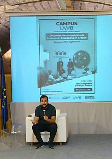 JavierIbanyez's tweet photo. ¿Cómo #hackear las instituciones desde dentro? Las instituciones son fortalezas; necesitamos dispositivos troyanos para hackearlas.@raulolivan da el pistoletazo de salida al #CampusLAAAB
#InnovacionCiudadana
#HackingCivico https://t.co/FEr6fplPl4