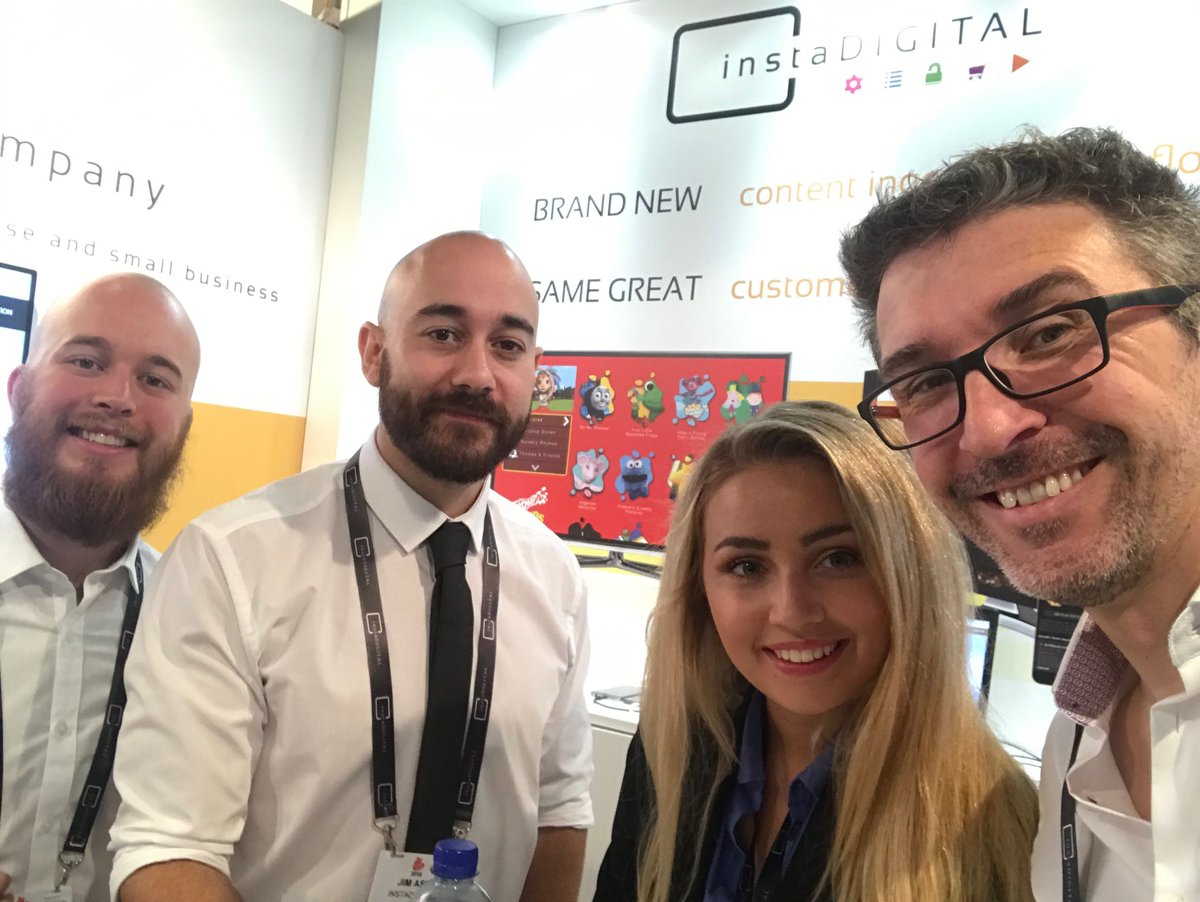 insta_DIGITAL's tweet photo. IBC is underway. Come and see how our SaaS VOD and OTT service will change how you run your video streaming services #IBC2018 #INSTADIGITAL Hall14 C19 https://t.co/Sr36HKg4F5