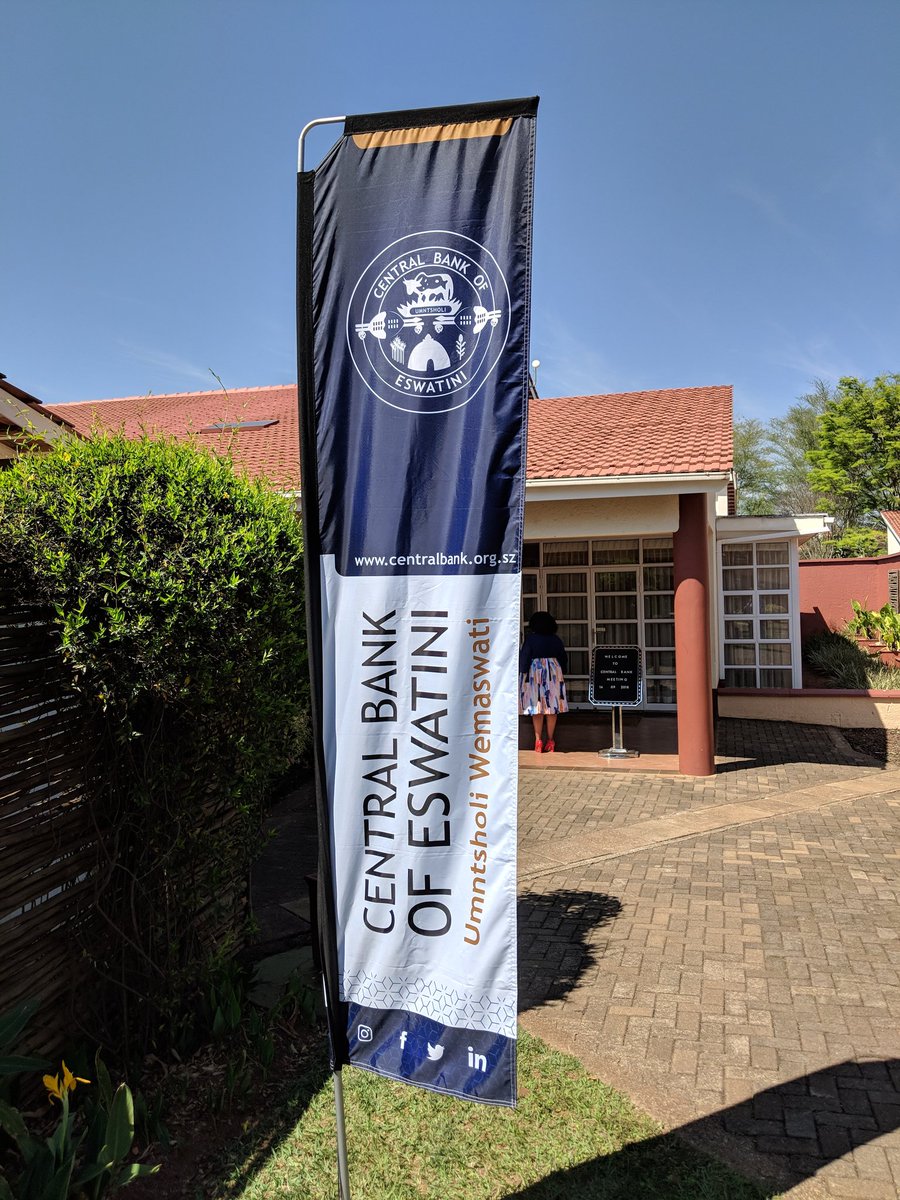 N4GN's tweet image. The central bank is meeting here at my hotel. I was SO tempted to put a #Bitcoin sticker on their sign. 😁 #eswatini #usedtobecalledswaziland