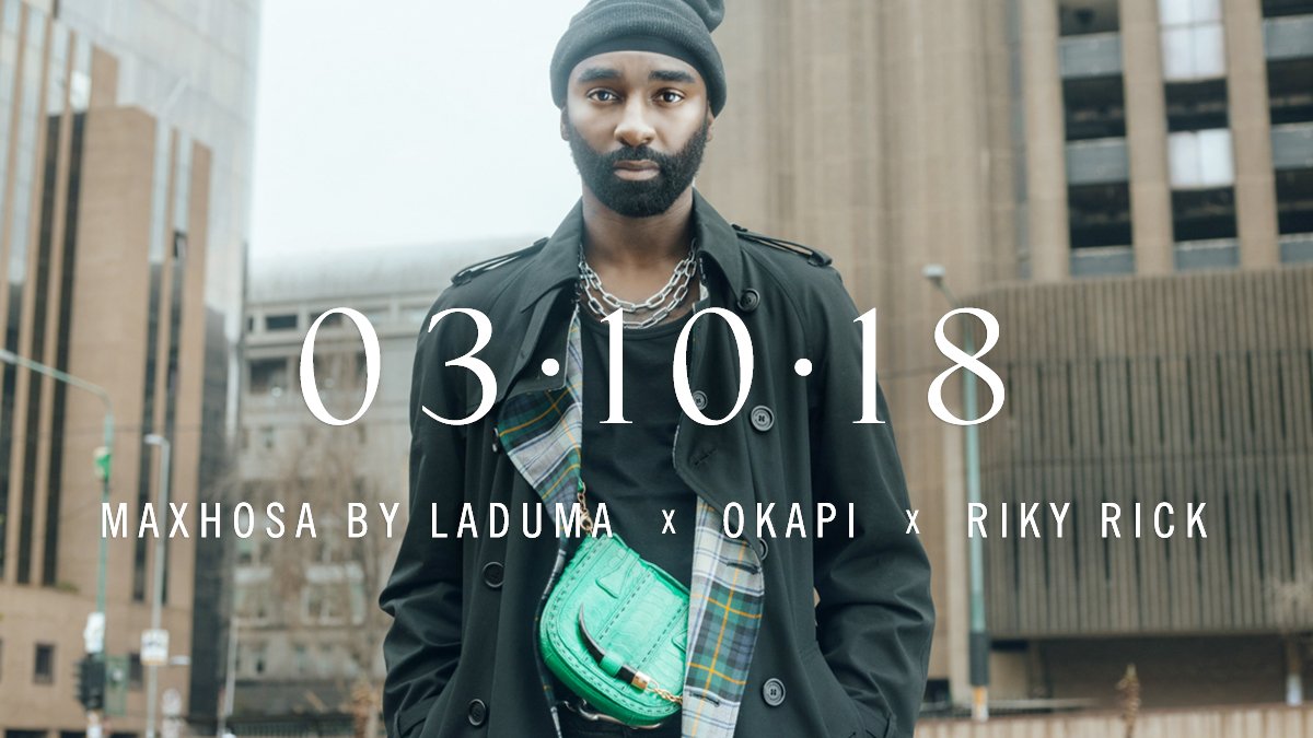 #OKAPIXCAPSULE COMING SOON! An exclusive collaboration between <a href="/OkapiAfrica/">Okapi</a> , <a href="/rikyrickworld/">MR MAKHADO</a> and @MaXhosaByL
