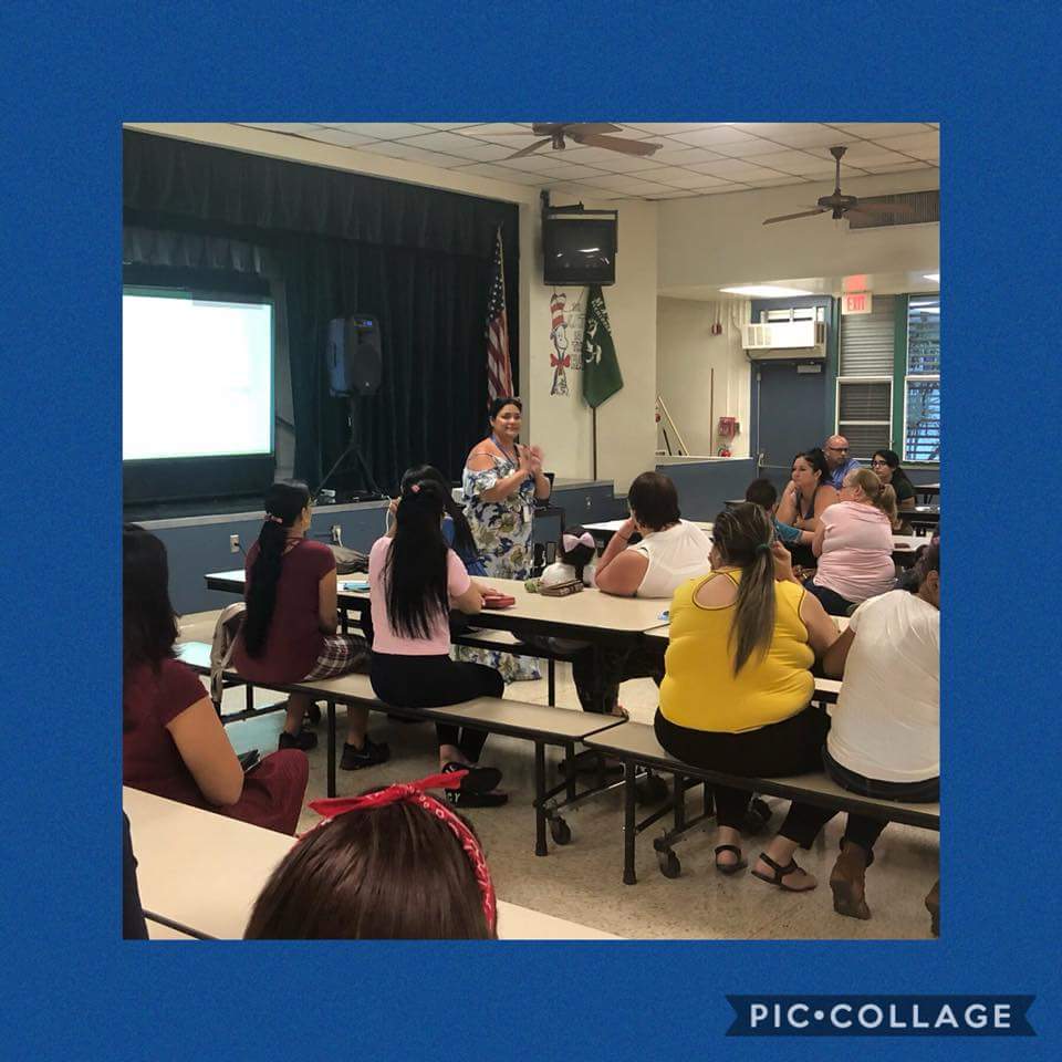 MAMilamK8's tweet photo. Thanks to Mrs. Gonzalez, our extraordinary #ESOL and #ForeignLanguageDepartment chairperson, for providing an excellent workshop to parents this evening on our dynamic ESOL and Extended Foreign Language programs. #iammilam @MiamiSup @aniteach @MDCPS @MDCPSNorth @NROSup https://t.co/f8J62pzvyf