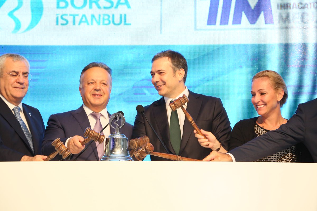 BorsaIstanbulEN's tweet photo. Following the #openingbellceremony held at Borsa İstanbul for TIM Export Index which is being calculated for Turkish Exporters’ Assembly by Borsa İstanbul. #TIMEX https://t.co/Hqy6uOeqb8