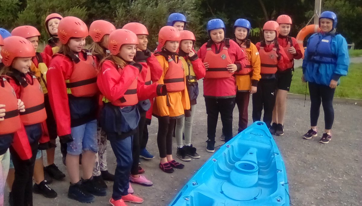 rhwsprimary's tweet photo. Bags are packed, breakfast eaten, just a spot of raft building and kayaking to do before we leave! #Condover2018 https://t.co/dS1Mt9v3gE