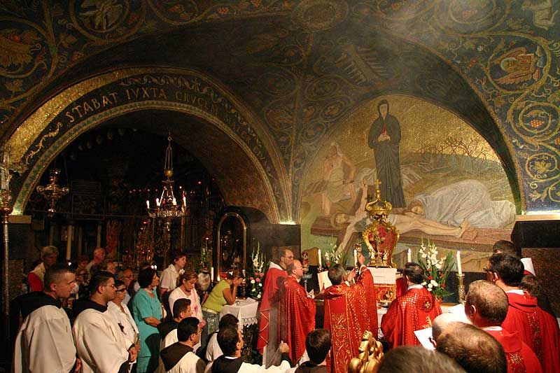 #Franciscan prayer at every #LiturgyofTheHours
We adore you, Most Holy Lord Jesus Christ,
here and in all your churches in the world,
and we bless you,
because by your Holy Cross,
you have redeemed the world.
#HolyCross #HolyCrossDay