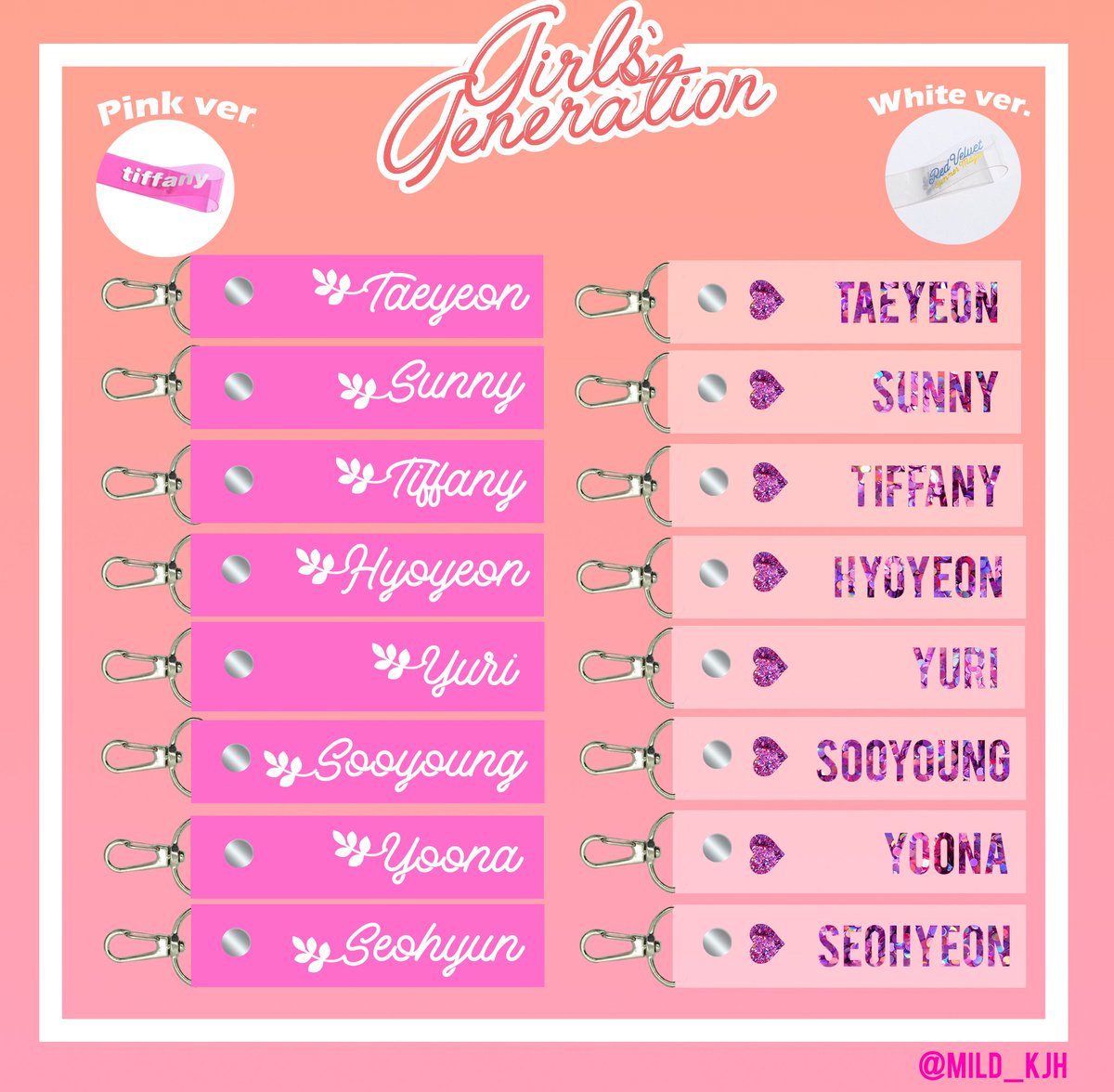 Strap #SNSD
เส้นละ 130 เท่าเดิมจ้า♡
สั่งซื้อทางเดมเลยงับ
#ตลาดนัดSNSD #ตลาดนัดโซชิ #ตลาดนัดโซซิ #ตลาดนัดโซวอน #taeyeon #LilTouch_Oh_GG #TiffanyYoung #Girlsgeneration