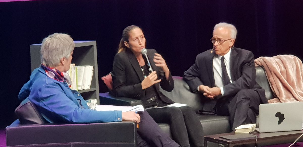 "Pendant 30 ans, on a cru qu'un individu travaillait mieux sous pression, en même temps que la division du travail diluait la vision et provoquait une perte de sens. Tout change vite, avec de nouvelles générations et les réseaux sociaux" @CynthiaFleury #PouvoirsDeLémotion