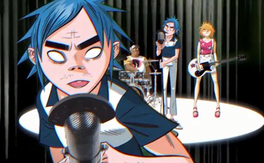 h_farandula's tweet photo. La banda británica #Gorillaz estrenó el videoclip de #TRANZ, sencillo promocional de su más reciente álbum #TheNowNow, este psicodélico audiovisual fue dirigido por el cofundador #JamieHewlett y por #NicosLivesey, ver 👁️👉 https://t.co/Ecs00EfswT 👈👁️. https://t.co/CyFWkqkmSf