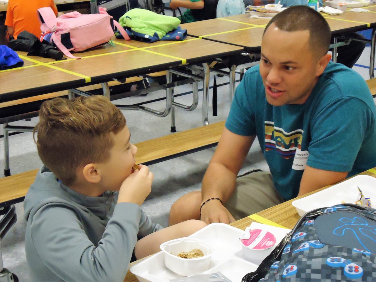 WestridgePRIDE's tweet photo. @WestridgePRIDE #WRESPTA #ProDads WRES hosted it's first All Pro Dads Breakfast Friday. Sponsored by the PTA, over 180 Dads and kids showed up for breakfast, talk, and activity. Studies show that student success is closely aligned to parent involvement. One more way to do it. https://t.co/SmF5zDEnNY