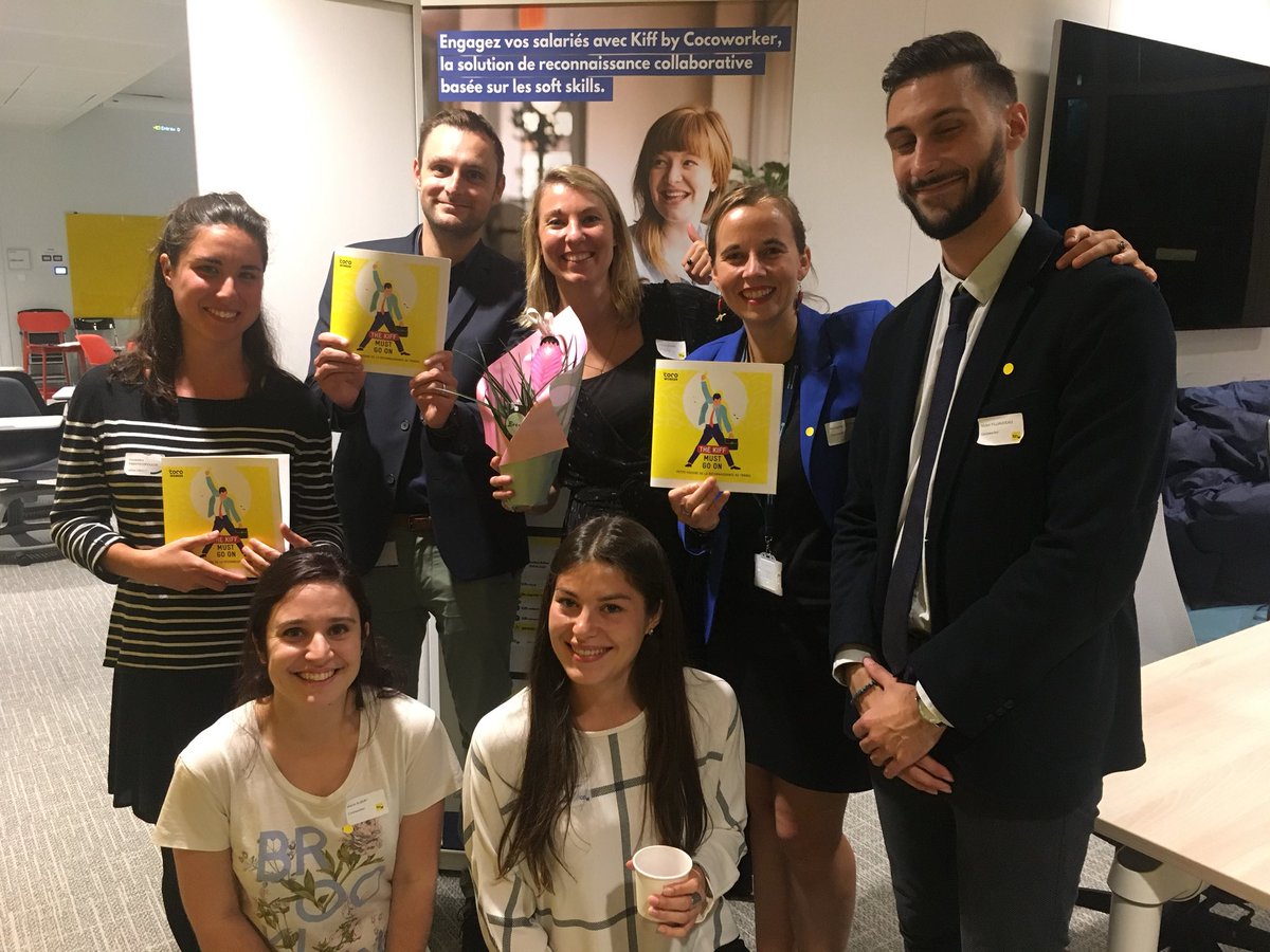 Quand notre client nous envoie (littéralement) des fleurs 💐 nous sommes aux anges 👼 ! Un gigantesque merci aux équipes <a href="/SAFRAN/">Safran</a> pour leur good vibes, leur confiance et leur soutien. #DAG2018 #extraKiff #Reconnaissance #Collaboration