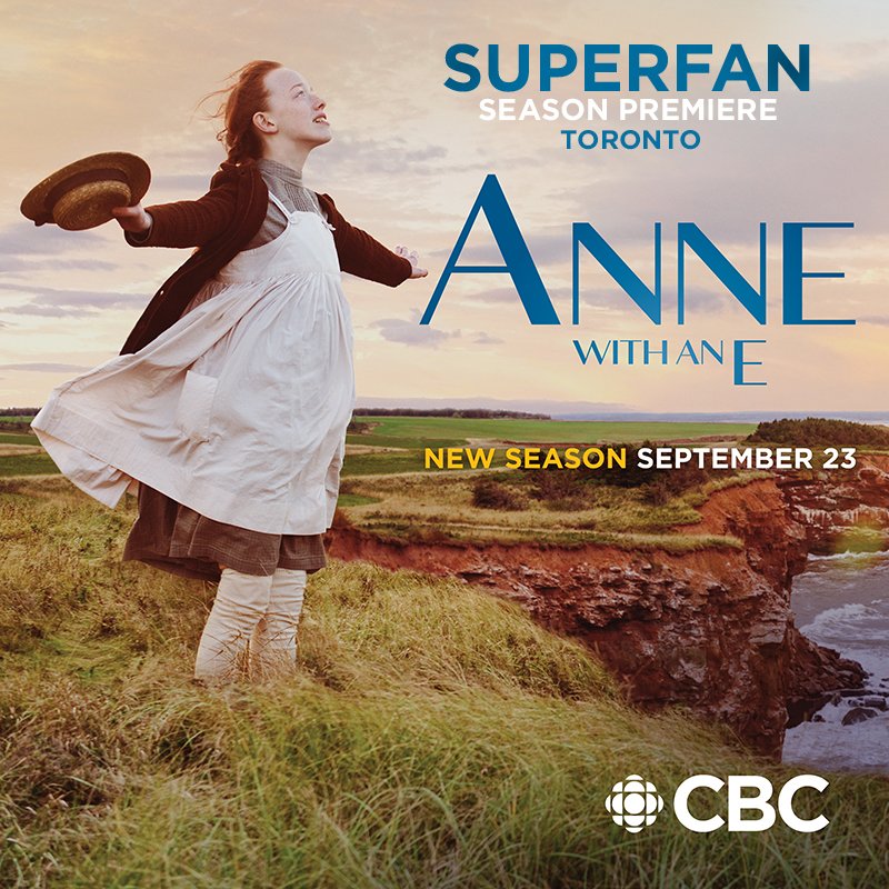 AnneTheSeries's tweet image. #TORONTO! Join us for a very special  #AnneWithAnE premiere event on Sept. 23 to watch the Canadian premiere at this sneak-peek star-studded event.  Click on the link to secure tickets. 
cbc.ca/anne/superfane…