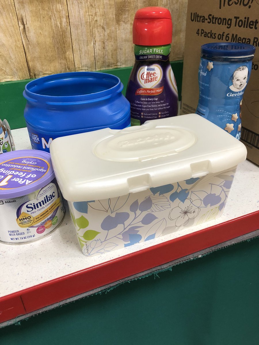 MusicClass109's tweet photo. Have any of these empty containers or something similar?  Please send them over to the KA!  We are still in need!  Especially of wipes containers!  Thank you 😊 #mygreatrrcycledinstrumentchallenge @Kacademy123 @Interboro_SD @interboro_music https://t.co/mq3hyzRjdc