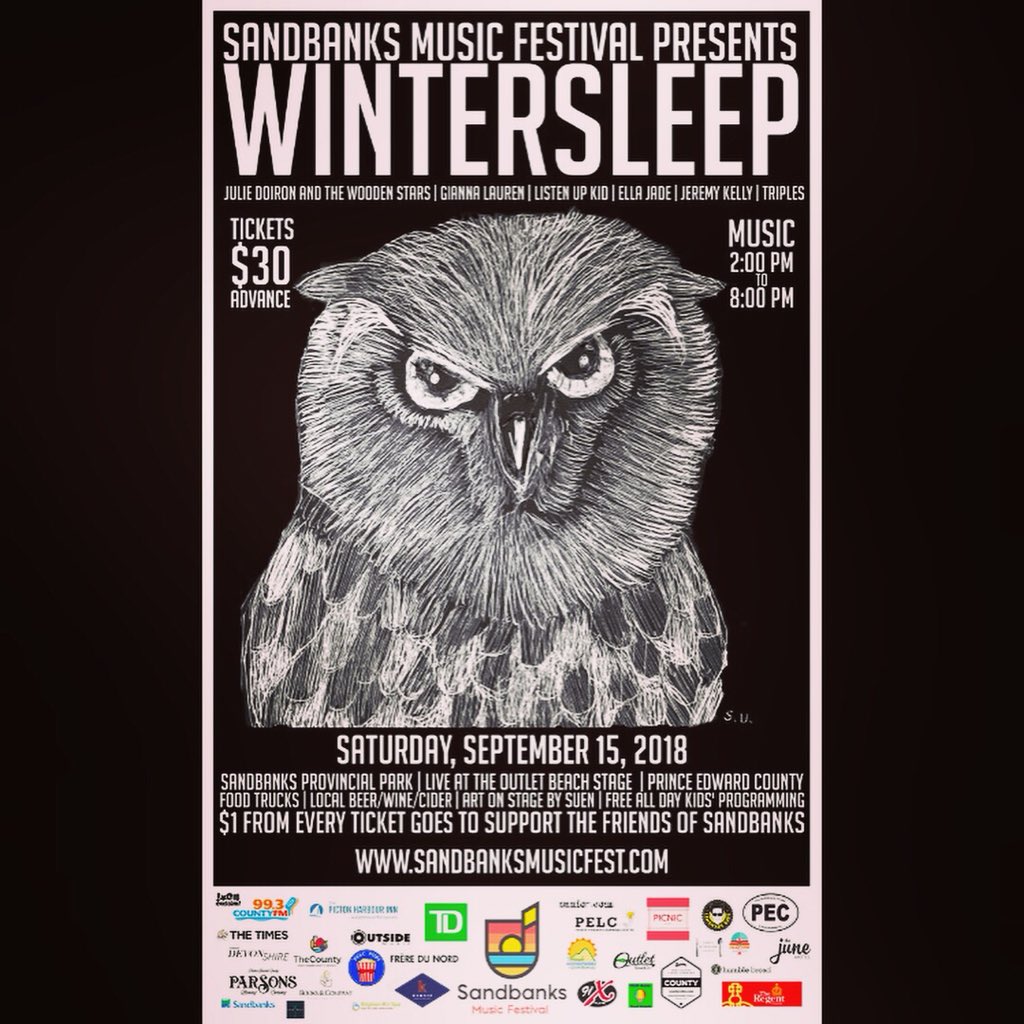 Check out our extremely handsome Bass Player <a href="/chuckdailey/">Chuck Chuck A Bo Buck Banana Fana Fo...</a> at <a href="/sandbanks_beach/">Sandbanks Beach</a> for the <a href="/sandbanksmusic/">Sandbanks Music Fest</a> festival tomorrow,  close to his rockin’ home in beautiful #princeedwardcounty He’ll be playing with guitar master and County resident Jeremy Kelly! Killer band. Don’t miss it!