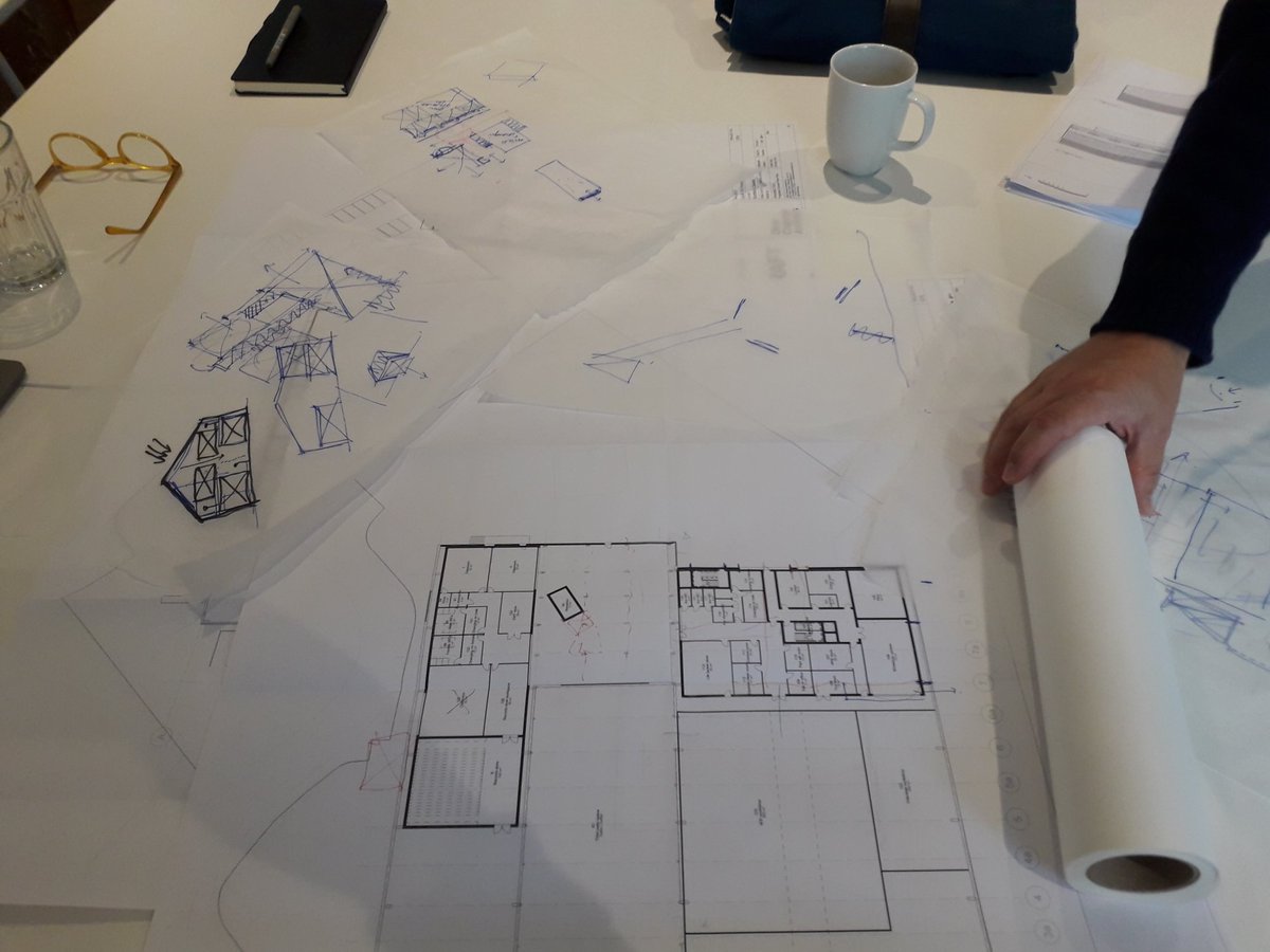 helena_huws's tweet photo. Design review essentials: felt pens, sketch roll and coffee.... of course!
Great discussion @scottishcanals #Lock16 @FourbyTwoDesign @OCArchitects_ https://t.co/m5pwhuzxl3