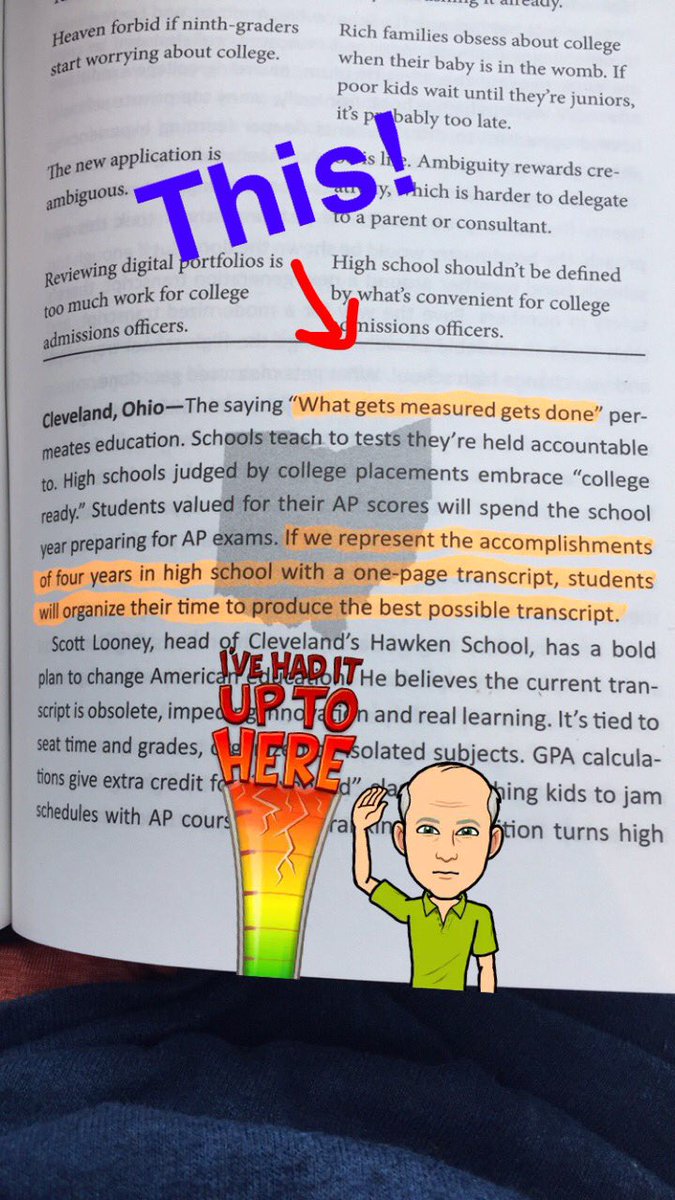 hselibrarydude's tweet image. Let’s raise the bar for our Ss. They deserve better! “Not everything that counts can be counted, and not everything that can be counted counts.” Einstein ⁦@dintersmith⁩ #schoolpossible #MLTS