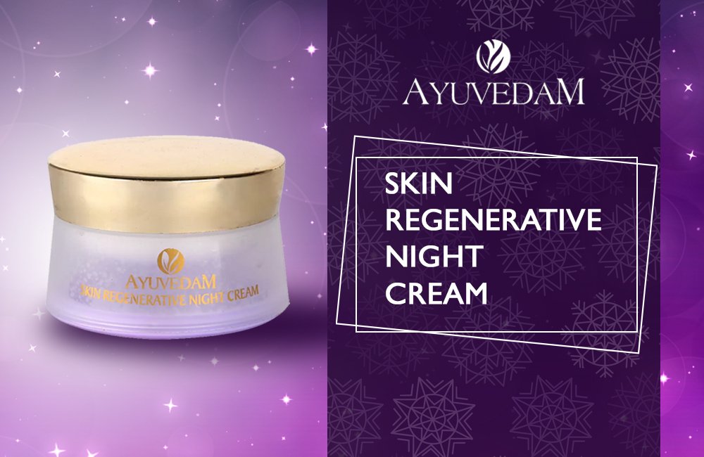 AyuvedamIndia's tweet image. #AYUVEDAM's Skin Regenerative Night Cream repairs skin damage and works as an effective night nourishment for your skin. Use it daily and feel the difference. #beautifulskin #suppleskin #loveyourskin
Buy now:ayuvedam.in/product/ayuved…
