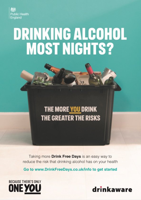 BarnsleyHF's tweet photo. Drinking most nights? See how it adds up over a week at https://t.co/fipUyZNtLq - it might be putting your health at risk. #DrinkAware #FridayFeeling #OneYou https://t.co/YV1d0esrZt