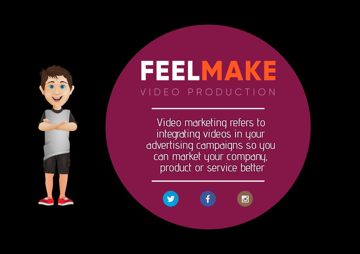 Video #marketing refers to integrating #videos in your advertising campaigns so you can market your #company, product or service. A business using this kind of internet #advertisement generates short videos about particular topics they need to #promote.