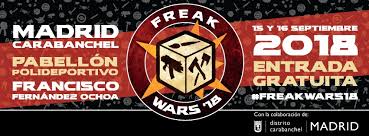 Presentación de Circle of Blood en las Feak Wars 2018. ¡Todo el fin de semana!
-Demostraciones de juego
-Venta de miniaturas y escenografía de Circle of Blood
-Conoce a los creadores
