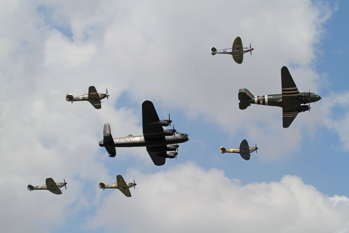 airtattoo's tweet photo. "Never in the field of human conflict was so much owed by so many to so few." Winston Churchill.

Today marks Battle of Britain Day - paying tribute to The Few, who fought to save Britain in the skies 77 years ago. https://t.co/0bjrlsQEly