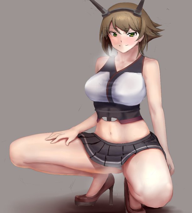 陸奥さん(-ω-) #艦これ 