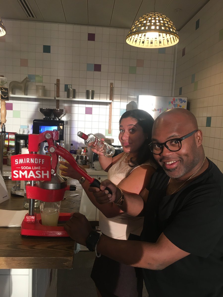 Thanks to <a href="/SmirnoffEurope/">Smirnoff</a> and <a href="/DiageoGB/">Diageo GB</a> for bringing the #SmirnoffSodaSmash to WeWork South Bank last night! #weworklondon #smashinggoodtime