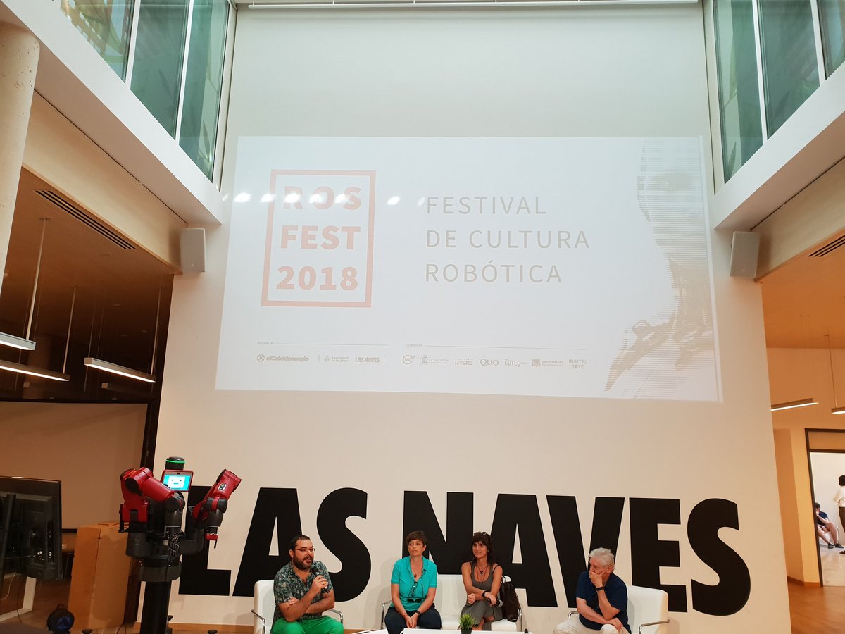 rosfilmfestival's tweet photo. #ROSFest18 presentation!!
#ROSFilmFestival @LasNavesINN @QuoRevista @LasNaves https://t.co/E6EI8M8N0r