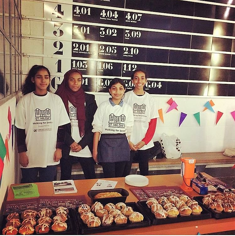 We had the pleasure to host a baked day for St Hilda's Community Centre. Thank to <a href="/hummingbbakery/">Hummingbird Bakery</a>, <a href="/Nosteagia/">Nosteagia</a> and @CrosstownDough for their donation and support. It has been such a good 3 days of fundraising and it was lovely to see the participation of our tenants. Thank you all