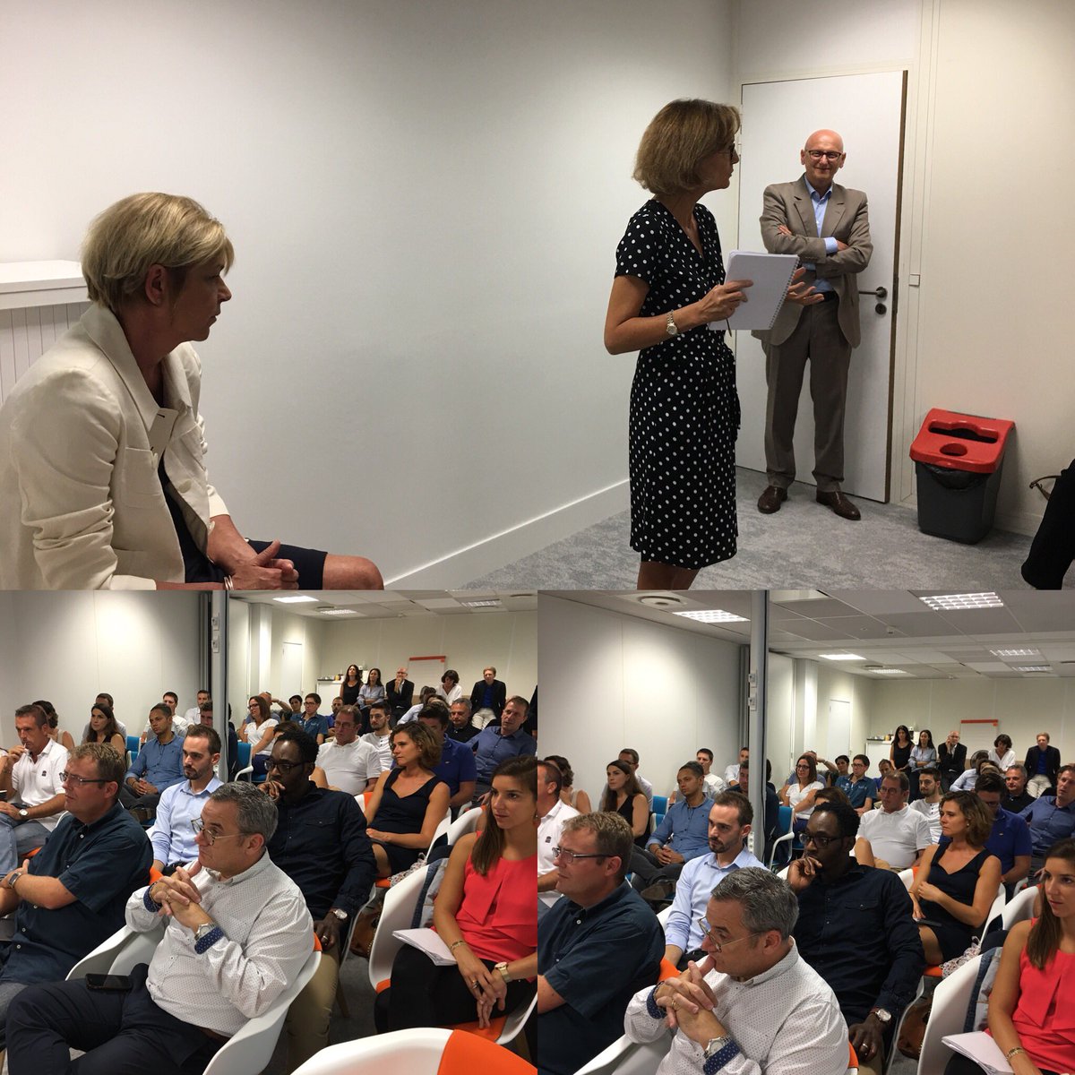 p_cnapelynck's tweet photo. Une belle matinée d’échanges au GPAC GSO entre les managers de L’agence Crédit et de l’APAC FP et les directeurs d’agence du Groupe de Pays de Gironde. #GPACGSO #BDDFOperations https://t.co/l0KeQqAc5h