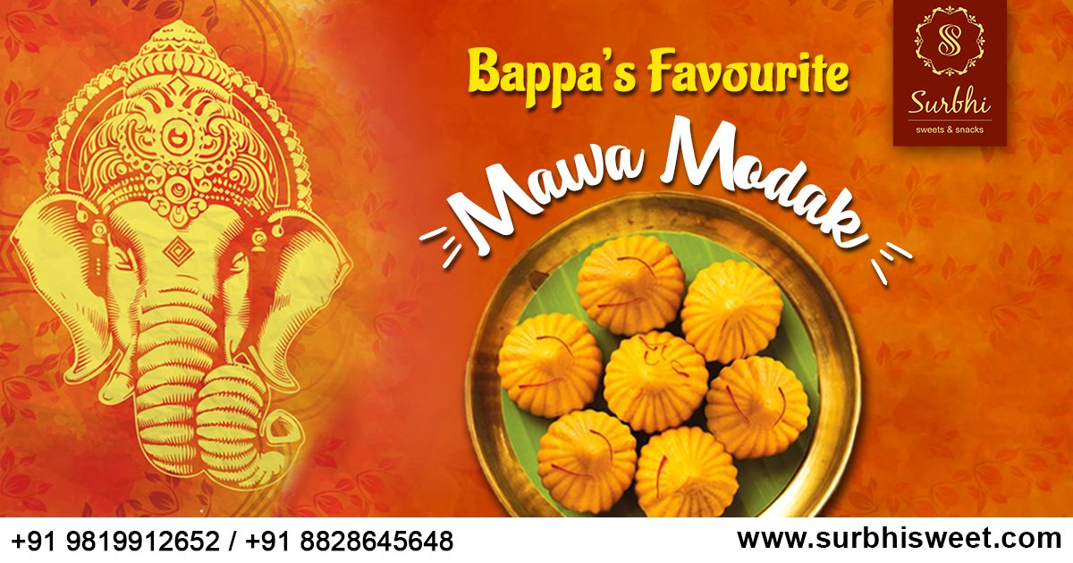 SurbhiMumbai's tweet photo. #SurbhiSpecial Sweets Defining Purity & Authenticity.
Try our Mawa Modaks at @SurbhiMumbai
For Orders : 9819912652
Visit : https://t.co/V4RZJxXLNL
#SurbhiSweetsandSnacks #KesarModak #Kajumodak #MathuraModak #MawaModak #BestSweetShop #Goregaon #Malad #andheri #Borivali https://t.co/GLvFyNOVLc