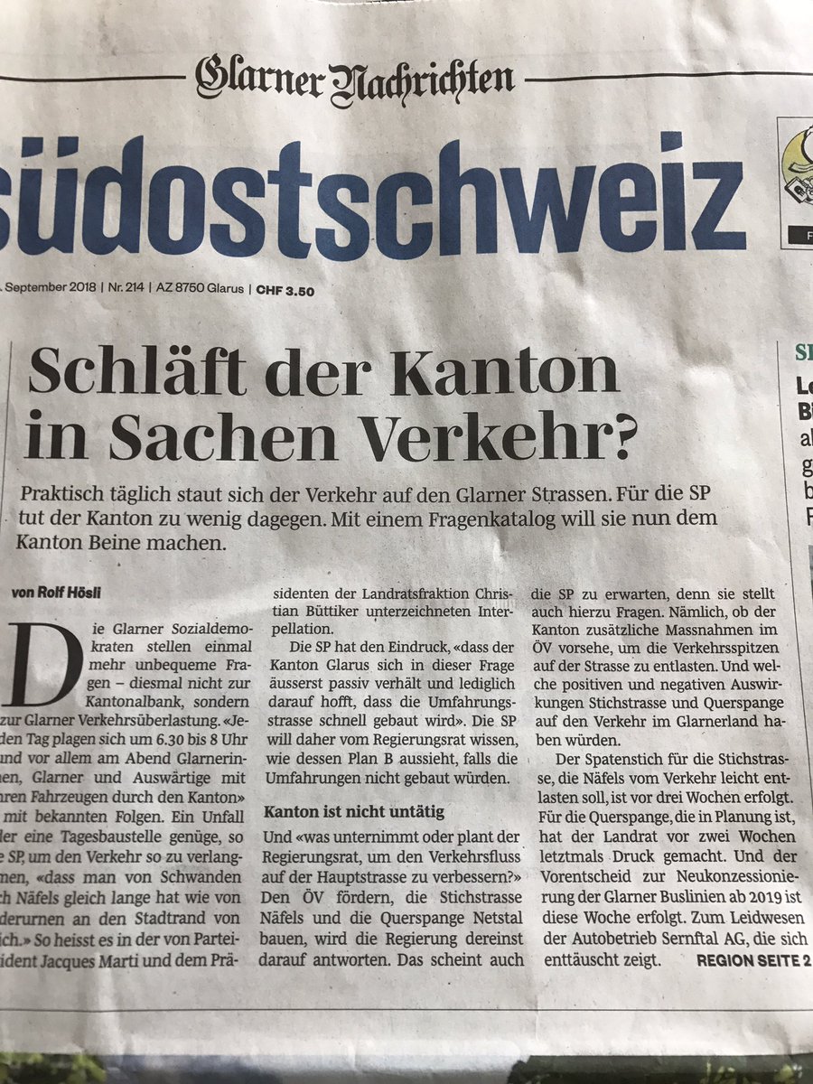 Wir möchten eine Diskussion über einen Plan B, #üüsbruchts