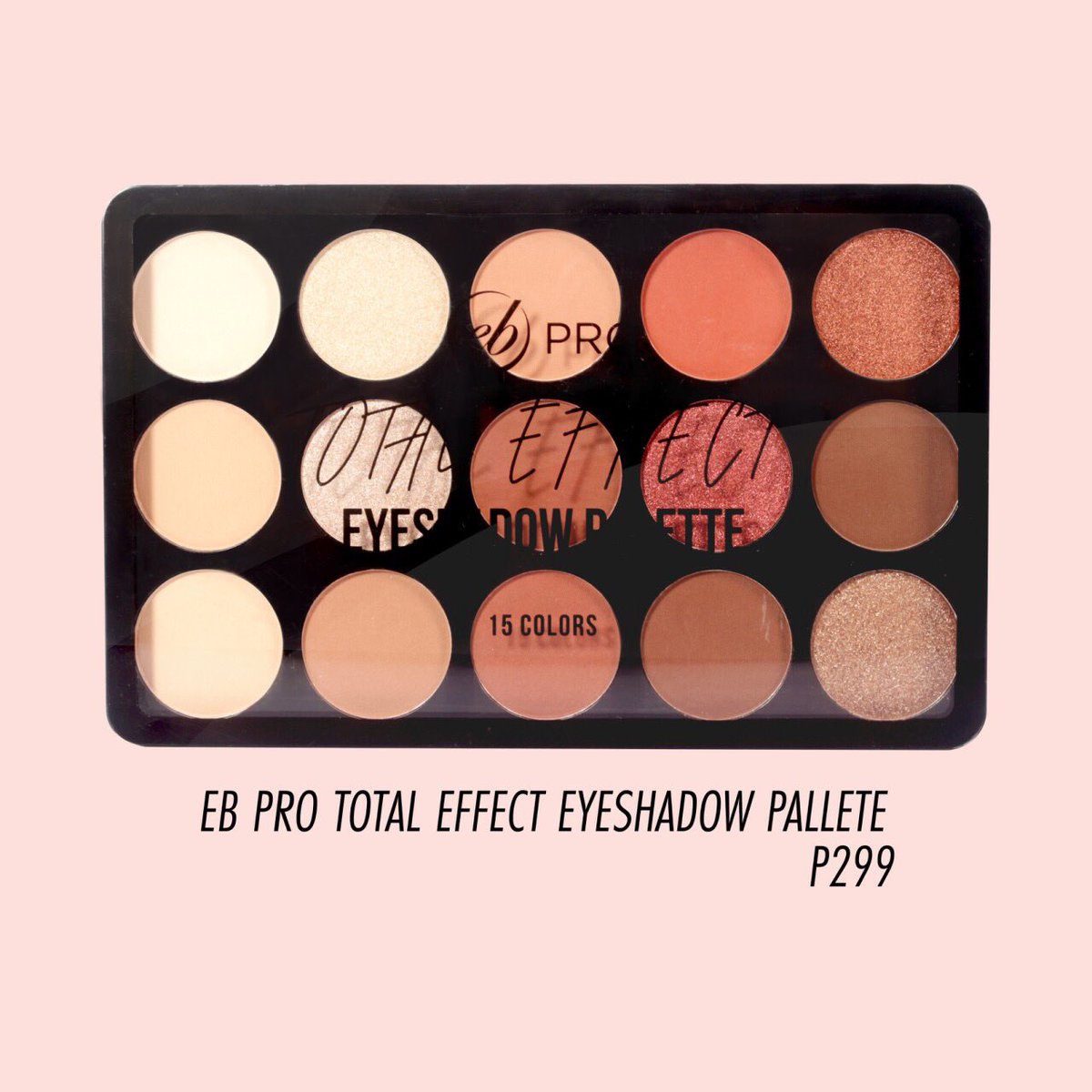 EverBilenaPH's tweet photo. Do it like the PRO’s! Invest in this huge pan palette you can use to create the most sophisticated day to night looks.

Get our Total Effect palette exclusively through Lazada and Robinsons Dept. stores for an affordable Php299 only

#EBBeauties #EBPro https://t.co/QQeAQ1VSul