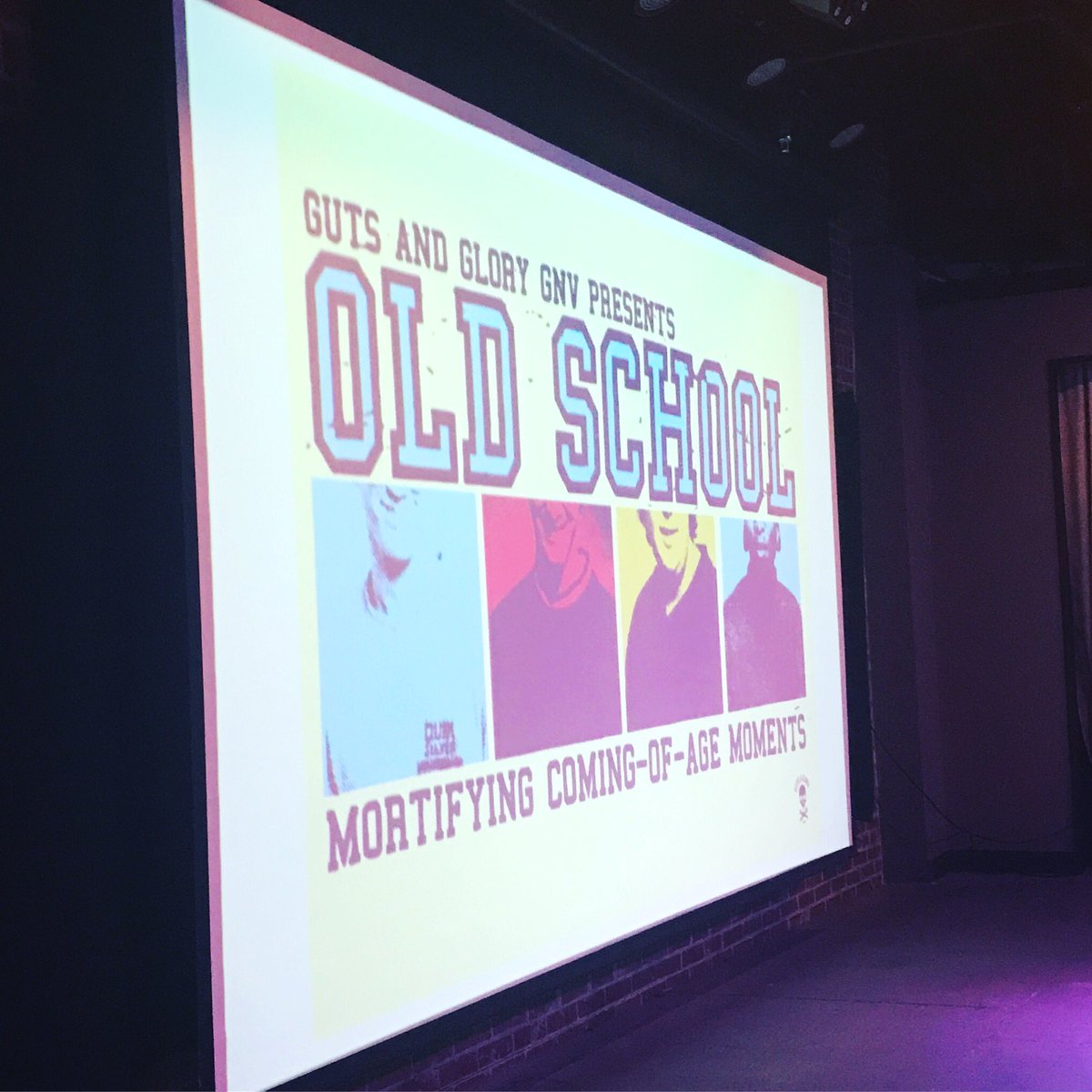 TWilliamsGNV's tweet photo. Wowwww. We are so proud of our first ever “Old School” cast, who crushed it last night! Chelsea, Alexis, Katie, Michael, and Lindsey 😍 And what a funnn audience to laugh their buns off We had a packed house - thank you, Gainesville! We’ve got a new concept show, y’all! https://t.co/7ugsCPk1Zd