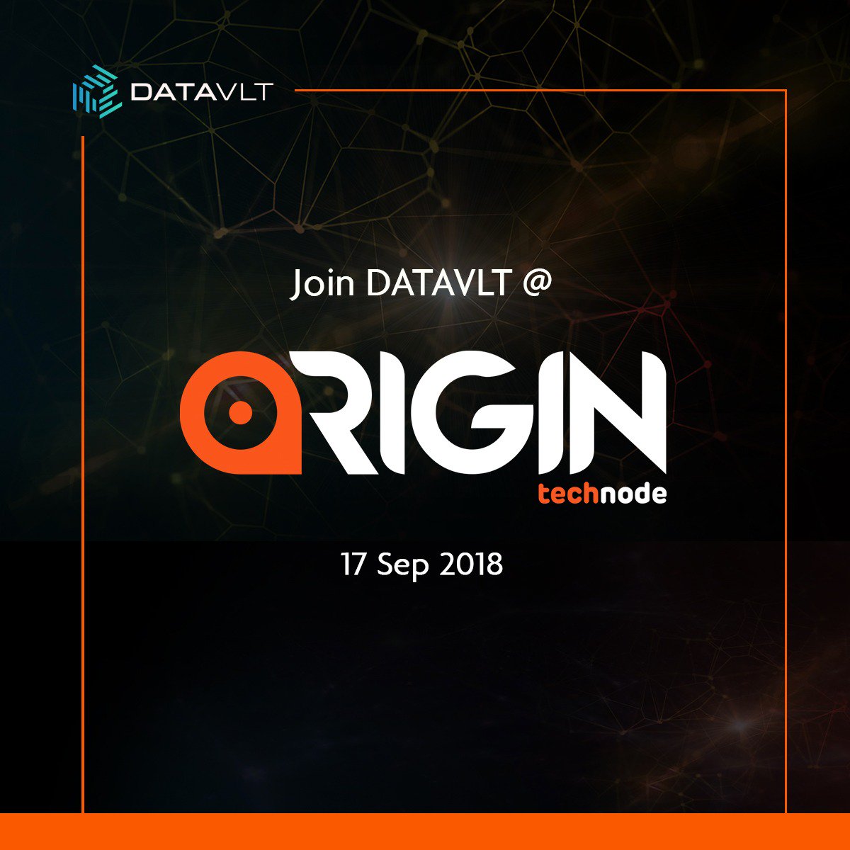 datavlt's tweet photo. Join our co-founder Michelle Yeo at Technode's ORIGIN from 2:05pm - 2:35pm as she discusses how blockchain is more than just ICOs and how Asian companies can put it to good use. 

Entry is free, so drop by our booth (B14) at @SwitchSingapore at @marinabaysands on 17 Sep. https://t.co/YjiSdzntOD