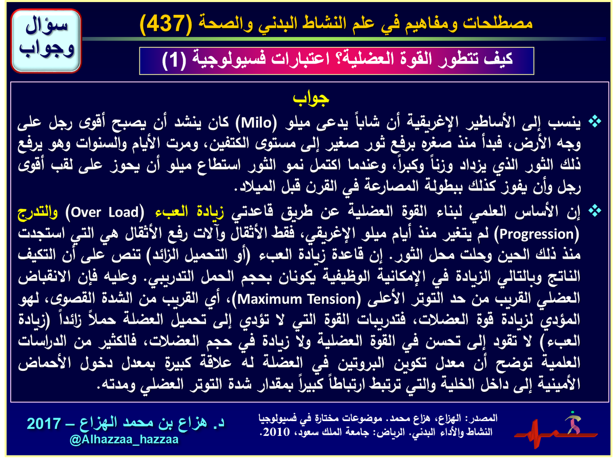 alhazzaa_hazzaa's tweet photo. كيف تتطور #القوة_العضلية من الناحية الفسيولوجية؟ 
#فسيولوجيا_العضلات #التمرينات_البدنية https://t.co/cgOlxSel0u