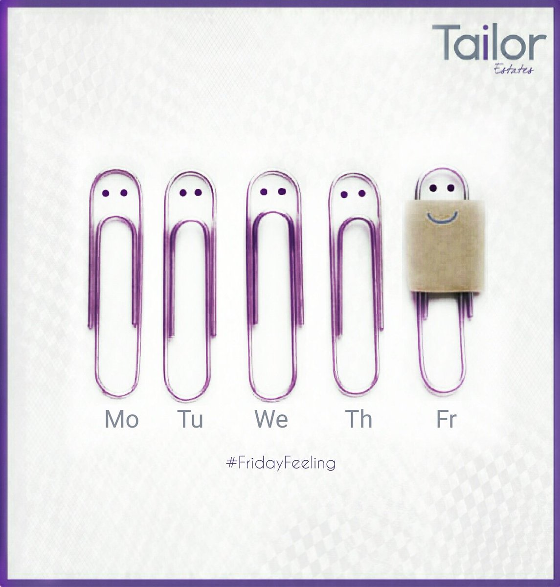 tailorestates_'s tweet photo. As the morning is almost over, who has that #FridayFeeling?
#Friyay #Smile #essex #EssexTalk https://t.co/ORhcpNXKVl