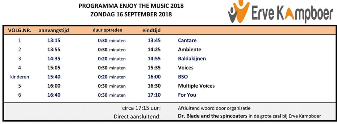 Programma Enjoy the Music!

Jaaaaaaaa, overmorgen gaan we knallen op het Noaberplein bij ons voor de deur! Vanaf 13.00 uur gaat het spektakel beginnen en bij deze brengen we jullie op de hoogte van het programma! <a href="/Geesteren/">Geesteren</a> <a href="/Tubbergen/">Tubbergen.Nieuws.nl</a> <a href="/rtvoost/">RTV Oost</a>