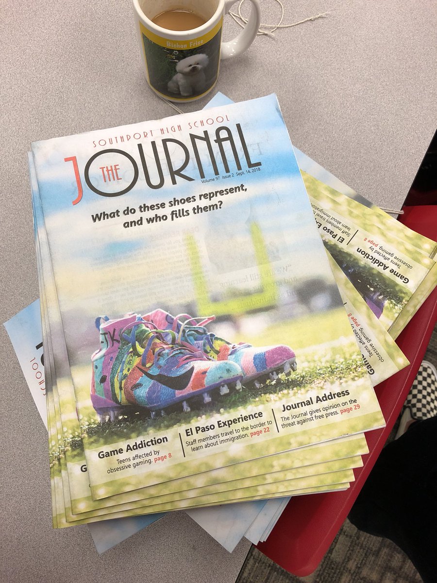 NGOJKOJRNL's tweet photo. pick up a copy of the Journal’s second issue outside your first period class today! @theSHSjournal #JournalFriday 📰📰📰 https://t.co/qGKx0gsCvu