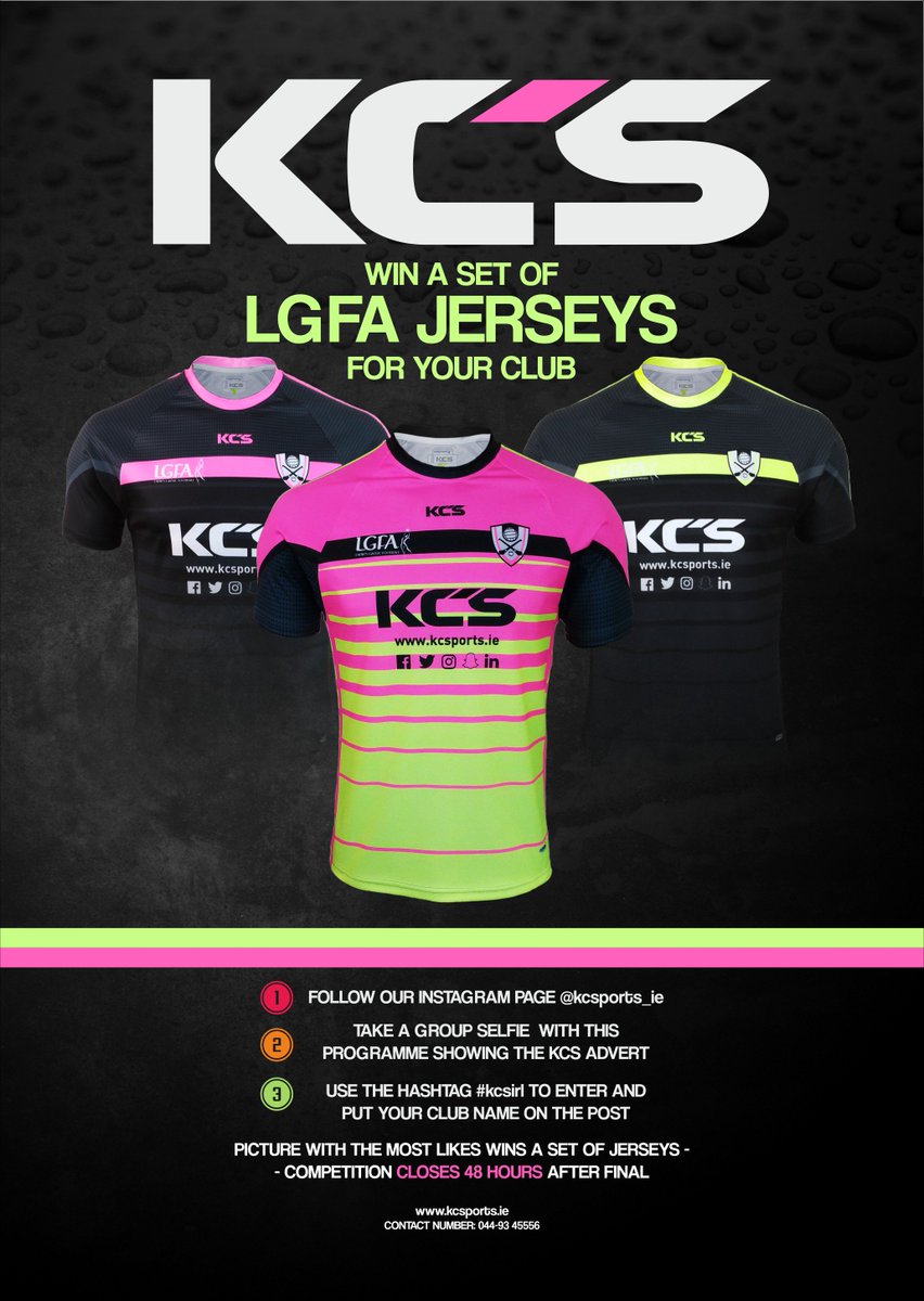 KCSportsIreland's tweet photo. π’πATTENTIONππ’
All Football Fans going to @LadiesFootball Finals this weekend keep an eye out for This ad in the Match Day Program for details on how to win a Free set of Jerseys ππ #properfan #SeriousSupport #WomenInSport #Competition #FridayMotivation #selfies #kcsirl https://t.co/ezyyphBdib