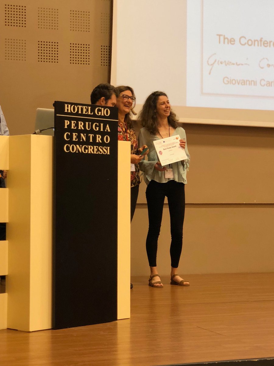 profnickstone's tweet photo. Well done ⁦@_michellebailey⁩ winner of ⁦@BioBrillouin⁩ poster prize ⁦@UoE_Physics⁩ ⁦@UniofExeter⁩ ⁦@UofE_Research⁩ ⁦@drfranpalombo⁩ https://t.co/MhHoSVKbdE