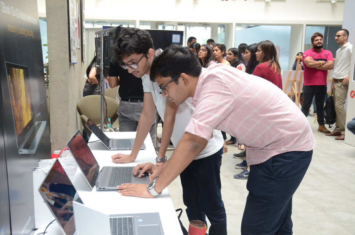 HPIndia's tweet photo. Vibrant, Engaging and Insightful. We are thankful to @PearlAcademyInd, Itu Chaudhuri @icdindia, and Samar Khan @MetroDoodles for making HP and @IndieFolio #ReinventDesign a huge success. https://t.co/OYcbHrU6Hx