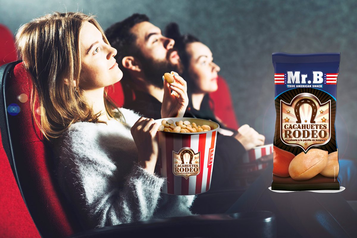 mrbsnacks's tweet photo. ¡Este fin de semana disfruta de tus Mr. B con un buena peli! 😁 ¿Con cual te quedas de los estrenos de esta semana? 🤔 #mrb #trueamericansnacks #snacks #frutossecos #cacahuetes #cine #peli #viernes #finde https://t.co/quPbK7abSW