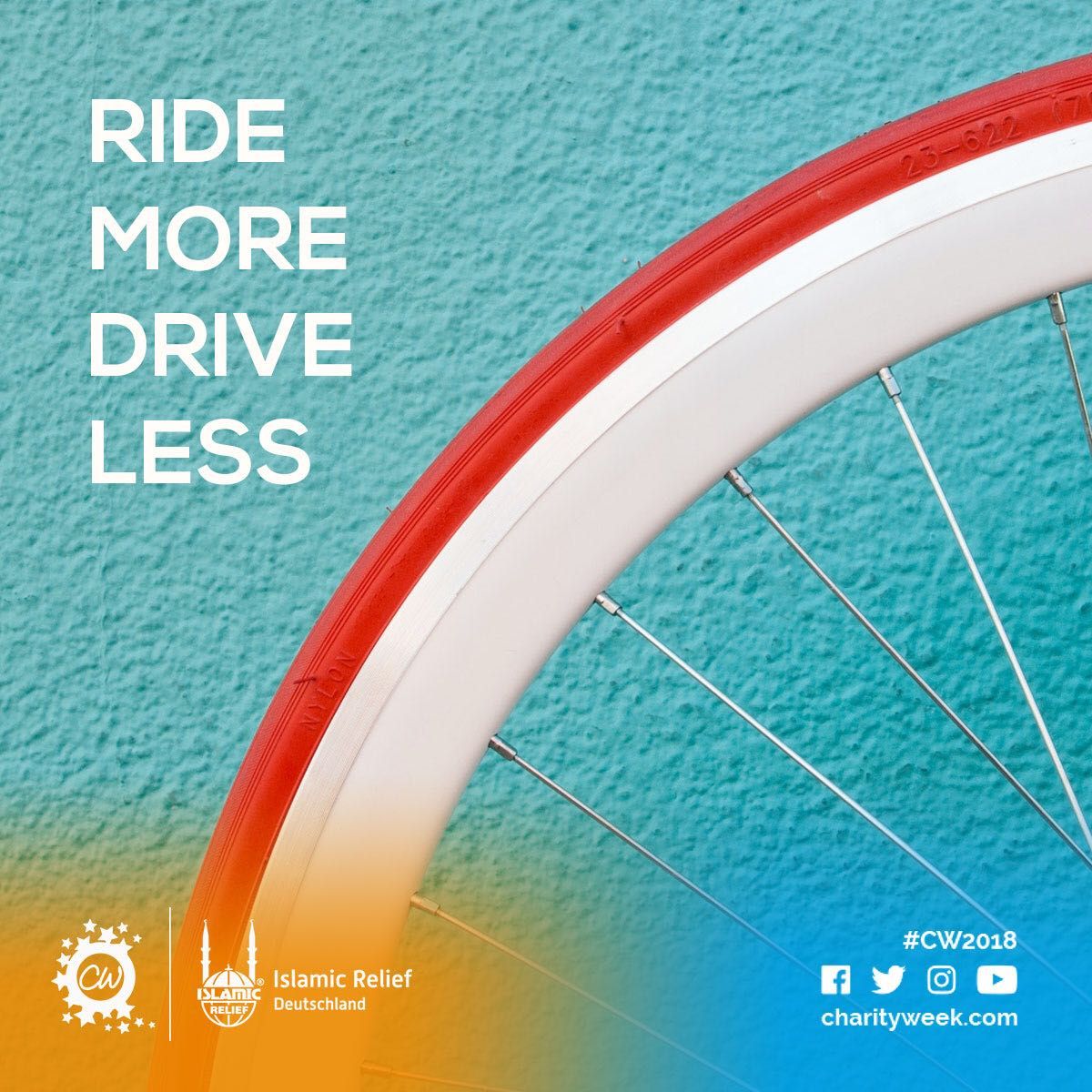 Mehr Fahrrad, weniger Auto: tut nicht nur der Gesundheit &amp; Figur gut, sondern auch der Umwelt :)
#CW2018 #Nachhaltigkeit #LetsGrowTogether