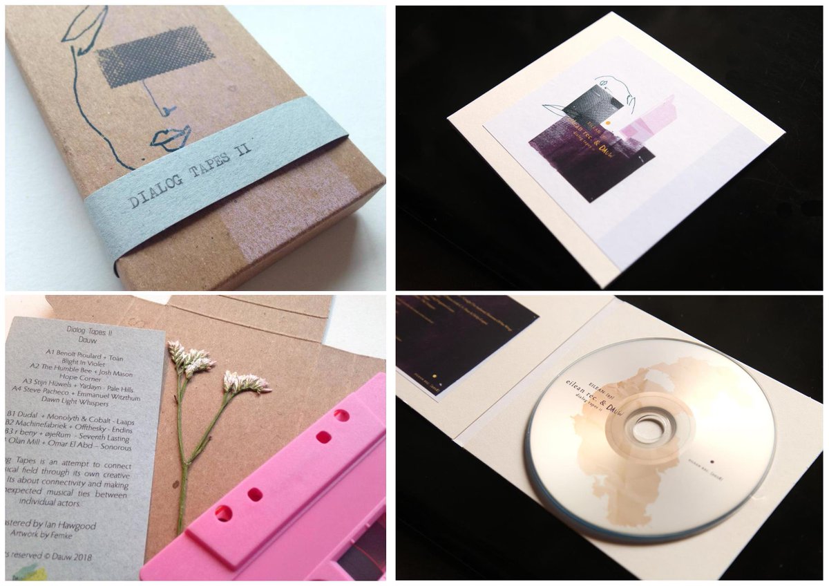STravels's tweet photo. New on the blog: 'Dialog Tapes II', the second double album collaboration between the artists of Dauw &amp; Eilean Rec. 

"thoughtful pairings yield utterly captivating results full of subtle sonic surprises in their many permutations and juxtapositions"

https://t.co/vxoQLLFdGi https://t.co/x6u8B13FAP