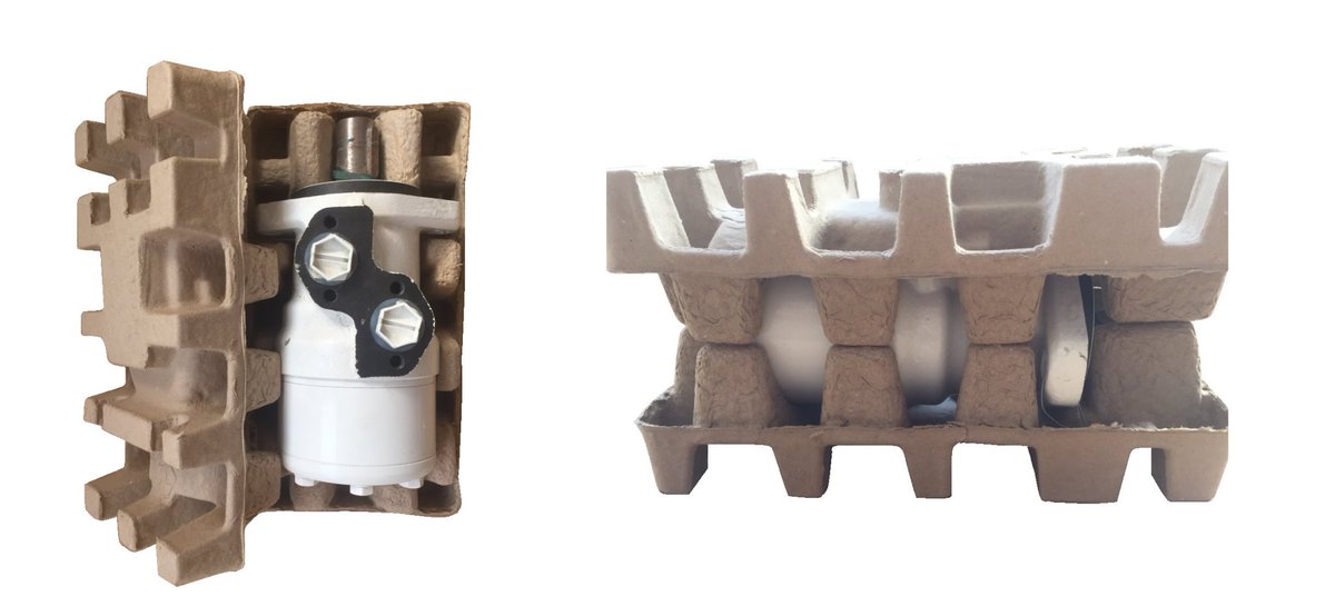 PulpTecLtd's tweet photo. Perfect #Plasticfree #packaging  from Pulp-tec #paperpulpsolutions. #FridayMotivation #mouldedfibre #sustainablepackaging #pipecaps #motors #BottledUp https://t.co/ywXkUxITGh