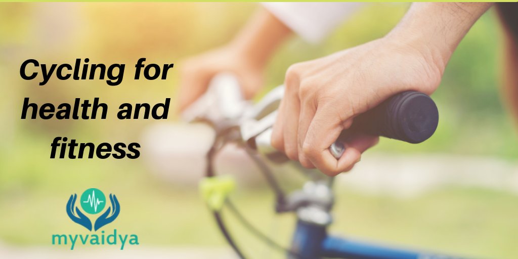 MyVaidya's tweet photo. Cycling can help to protect you from serious diseases such as stroke, heart attack, some cancers, depression, diabetes, obesity, and arthritis.
Riding a bike is healthy, fun and a low-impact form of exercise for all ages. https://t.co/POF95rBc5V