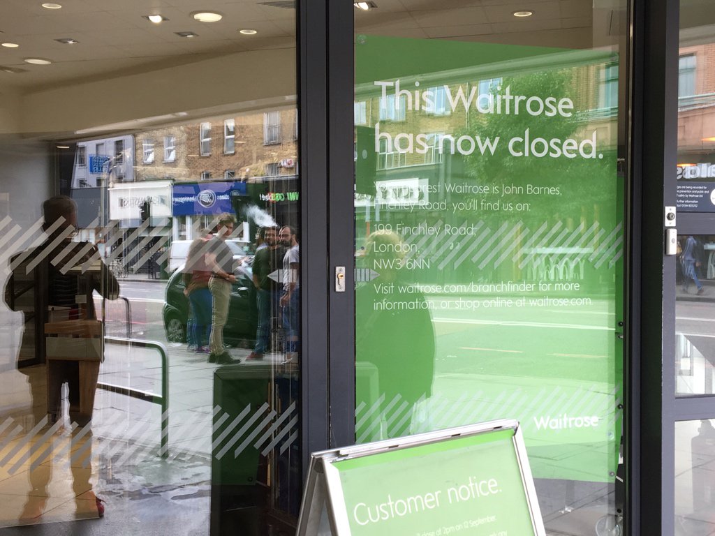 Ben Hockman On Twitter Your Nearest Waitrose Is John Barnes