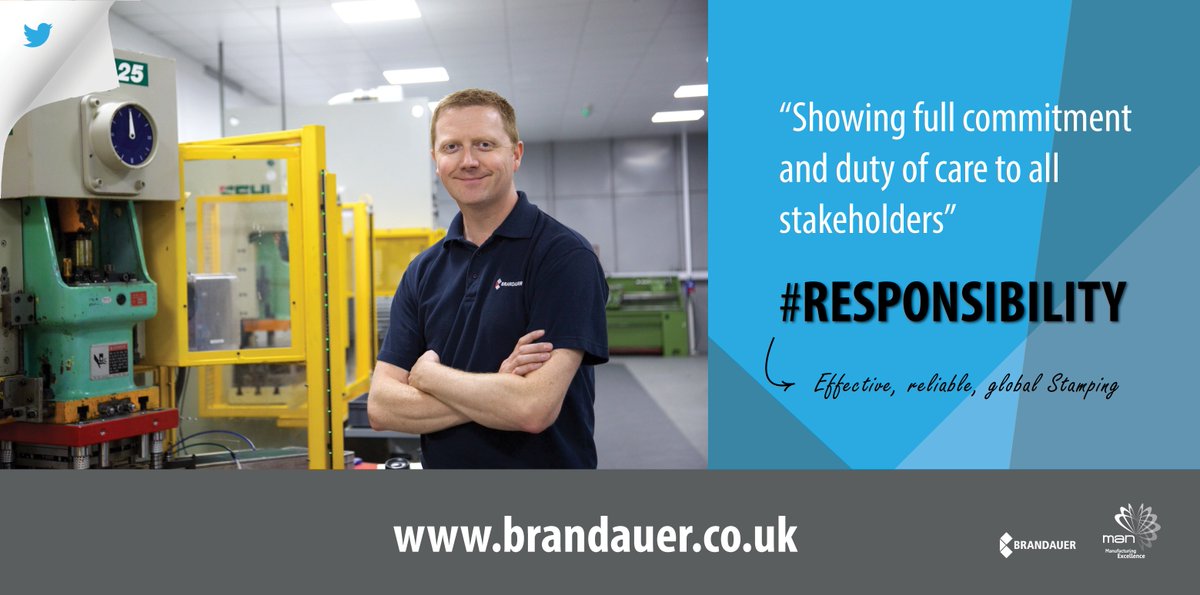 CBrandauer's tweet photo. Responsibility – showing full commitment and duty of care to all #stakeholders https://t.co/BTDA1BA2Qn #ukmfg @mkt4man https://t.co/T1f8wxuKW9
