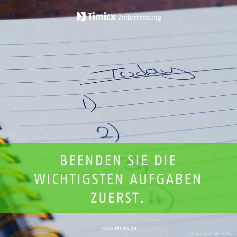 TimicxApp's tweet photo. Heute gibt es die #GoldeneRegel des Zeitmanagements: Identifizieren Sie jeden Tag die wichtigsten Aufgaben und arbeiten Sie diese zuerst ab.

#Zeitmanagement-Tipps Teil 3: https://t.co/wg6r9nIajt https://t.co/7L6Ke15kEp