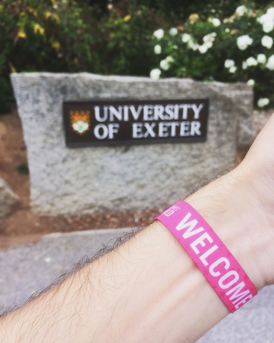 ExeVPEducation's tweet photo. Today marks the first day of arrivals for our incoming students! ✨😃 Safe journeys to everyone heading to @UniofExeter today from all of us here at @ExeterGuild ! 🤗 https://t.co/hjFaSHDGxG