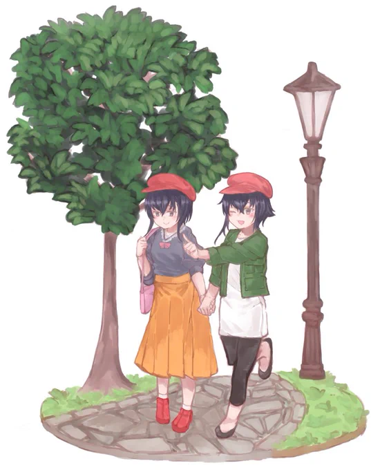 ひとみちゃんいよちゃんお出かけ日和 